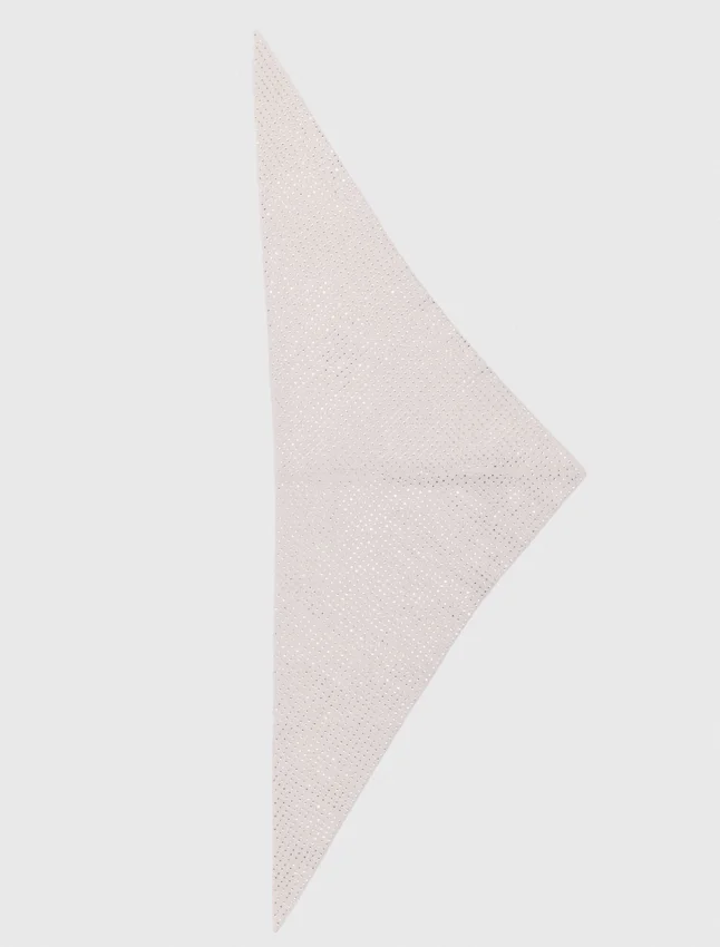 Rhinestone wool triangle scarf Rhinestone wool triangle scarf