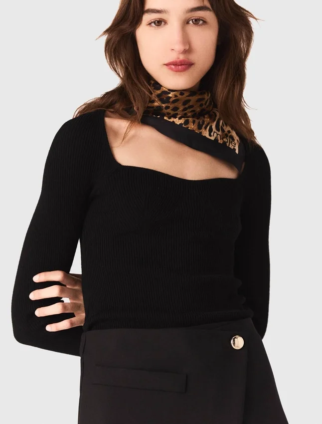 Rib knit sweater Rib knit sweater