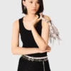 Rib knit tank top