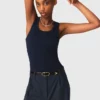 Rib knit tank top