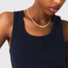 Rib knit tank top