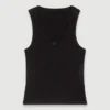 Rib knit tank top