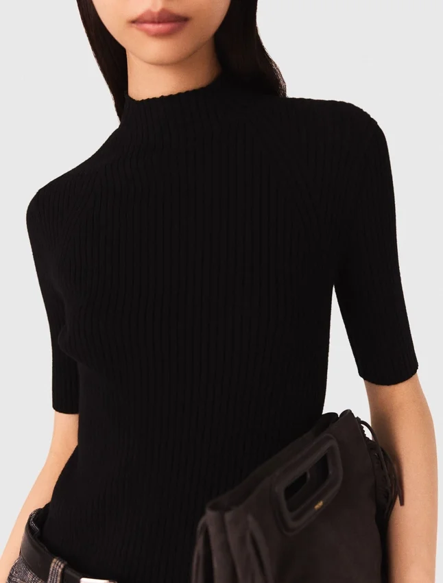 Rib knit top Rib knit top