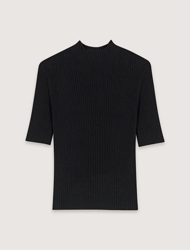 Rib knit top Rib knit top