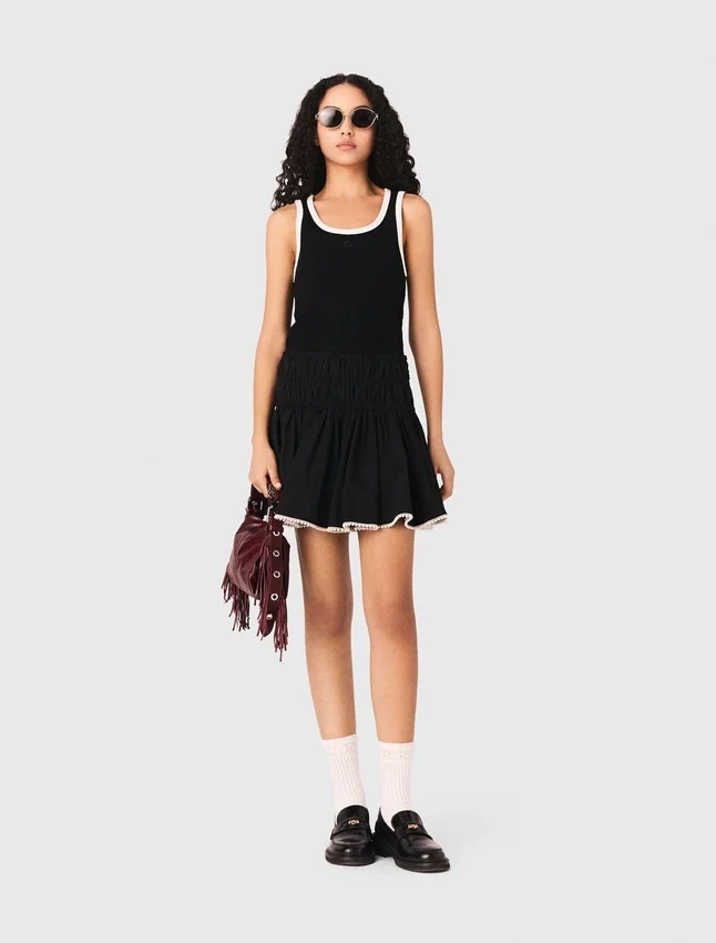 Ribbed vest top Ribbed vest top