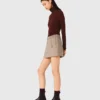 Second-skin sweater with a high neck