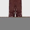 Sequin-embroidered trousers