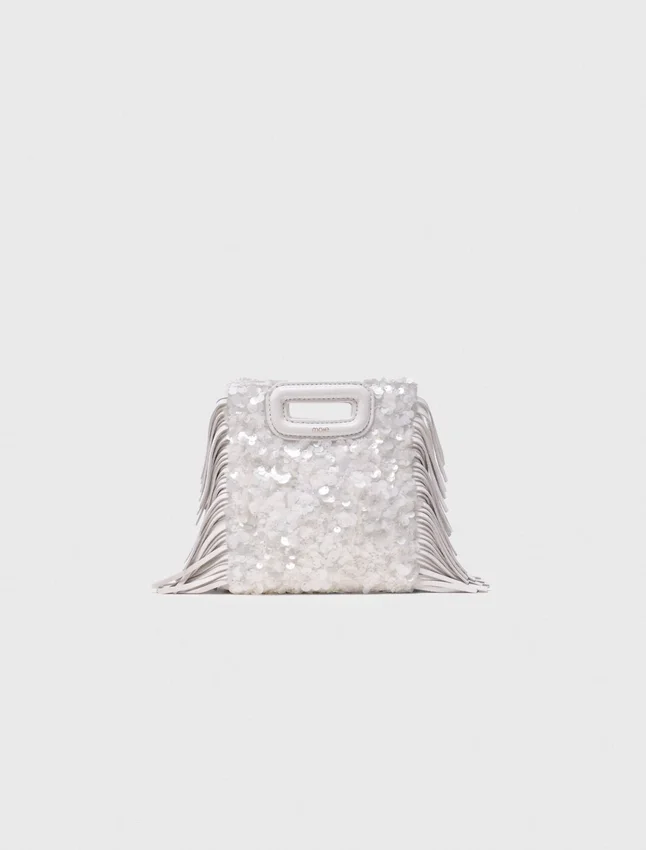 Sequinned M mini bag Sequinned M mini bag