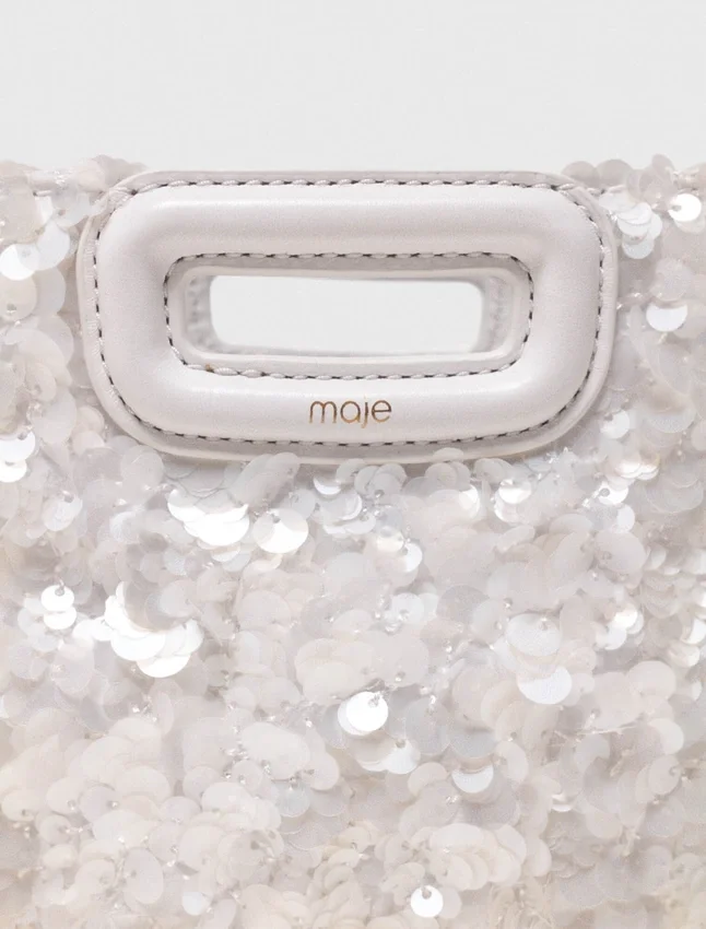 Sequinned M mini bag Sequinned M mini bag