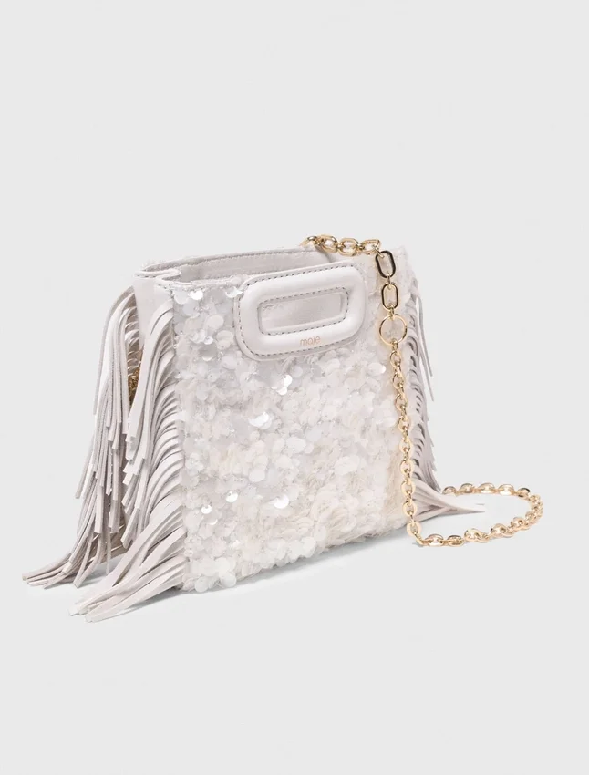 Sequinned M mini bag Sequinned M mini bag