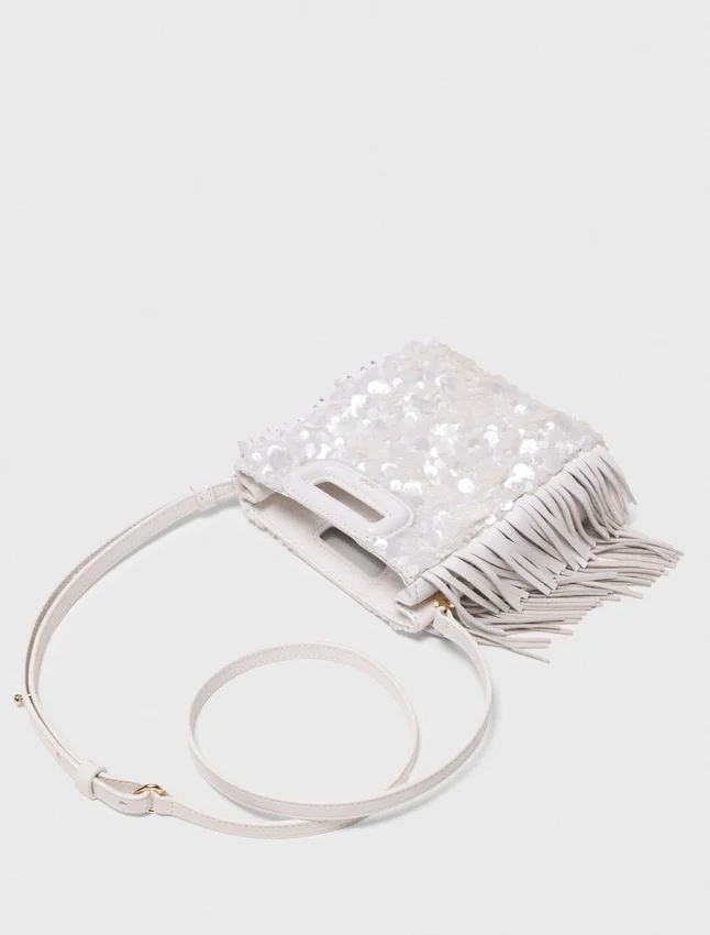 Sequinned M mini bag Sequinned M mini bag