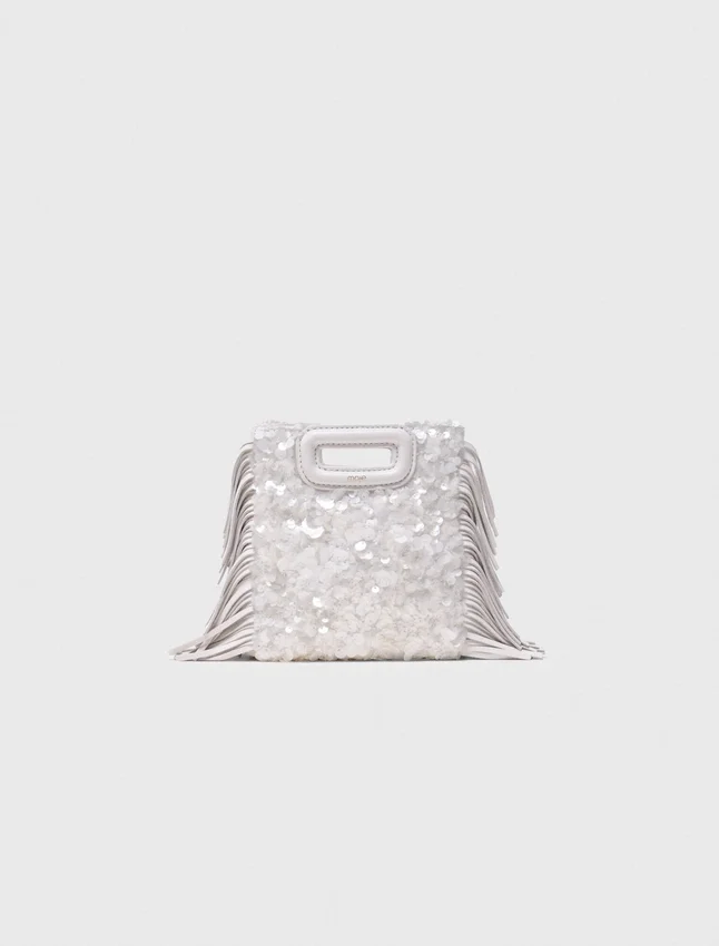 Sequinned M mini bag Sequinned M mini bag