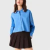 Shirt with removable jewellery
