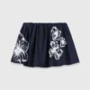 Short cotton skirt