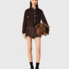 Short cropped coat