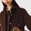 Short cropped coat