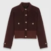 Short cropped coat