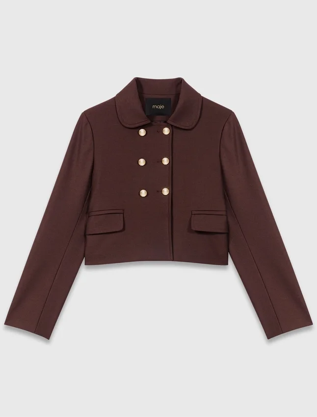 Short double-breasted jacket Short double-breasted jacket