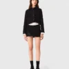 Short embroidered jacket