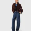 Short faux fur coat