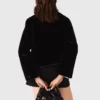 Short faux fur coat