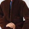 Short faux fur coat