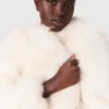Short faux fur jacket