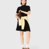 Short knit dress