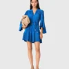 Short pleated dress