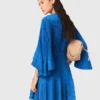 Short pleated dress