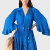 Short pleated dress