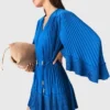 Short pleated dress