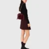Short pleated skirt