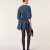 Short ruffled dress