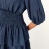 Short ruffled dress