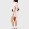 Short-sleeved shirt dress
