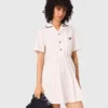 Short-sleeved shirt dress