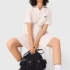 Short-sleeved shirt dress