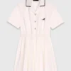 Short-sleeved shirt dress