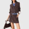Short tweed jacket