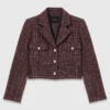 Short tweed jacket
