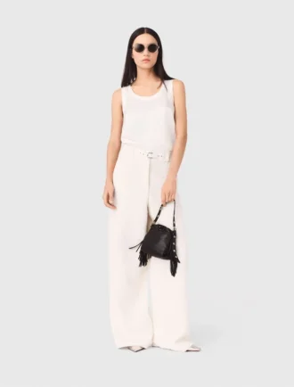 Silk tank top