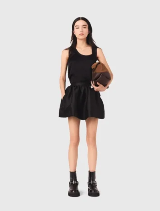 Silk tank top