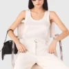 Silk tank top