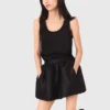 Silk tank top