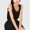 Silk tank top