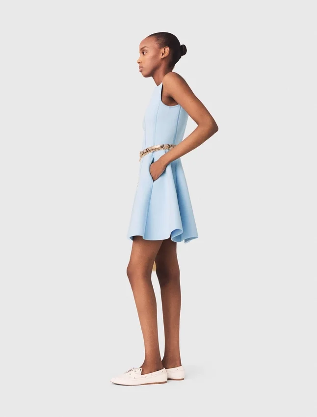 Skater dress with jewelled bows Skater dress with jewelled bows