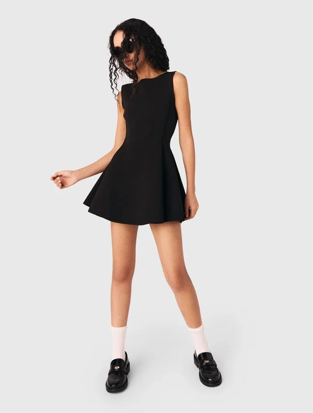 Skater dress with jewelled bows Skater dress with jewelled bows
