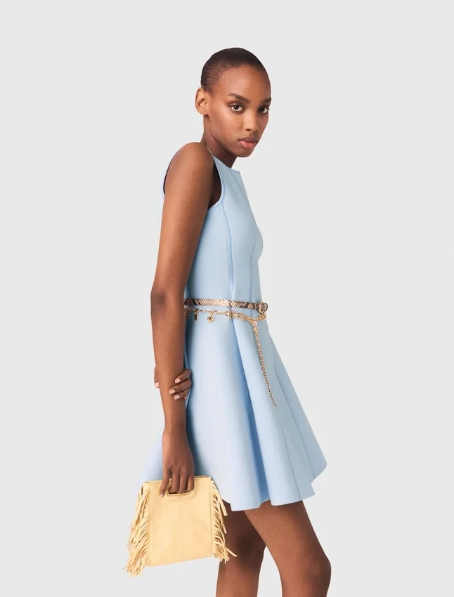 Skater dress with jewelled bows Skater dress with jewelled bows