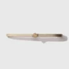 Slim belt with Clover buckle